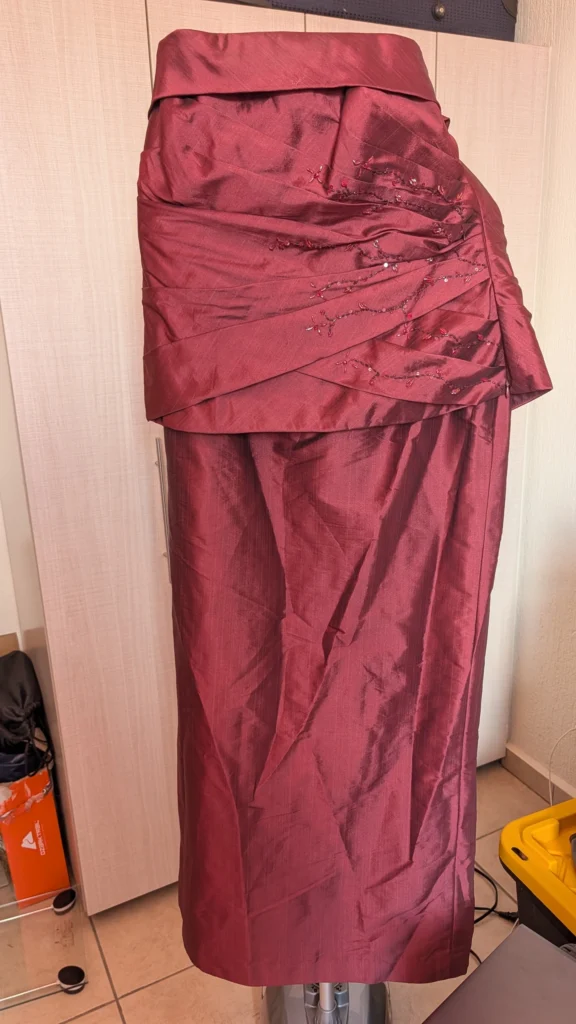 Vestido ocre