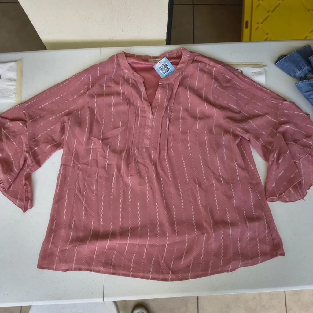 Blusa mangas largas