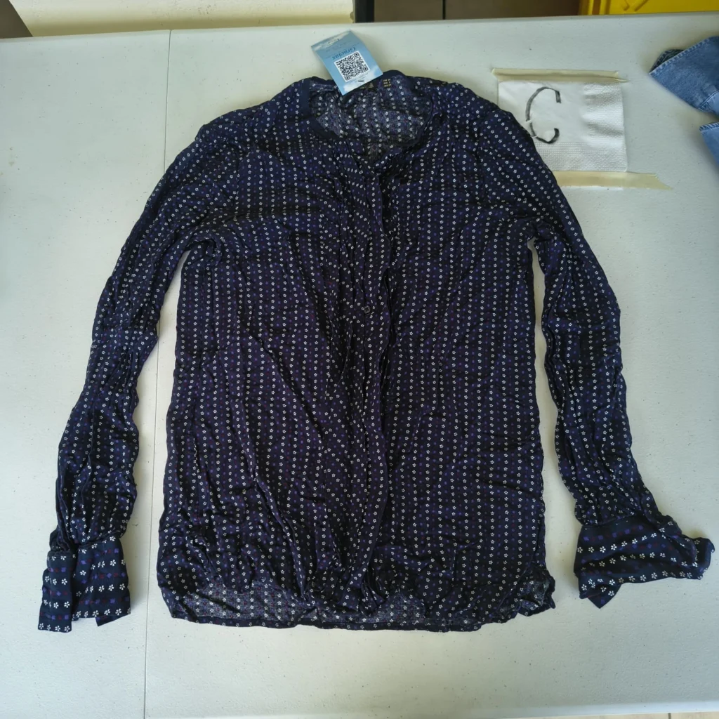 Blusa mangas largas