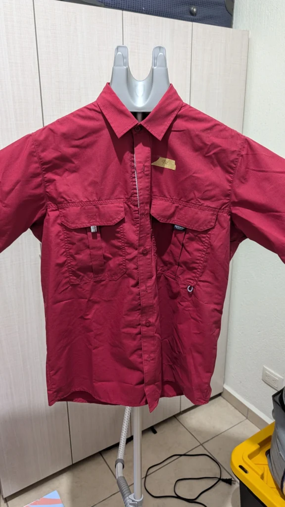 Camisa tipo columbia