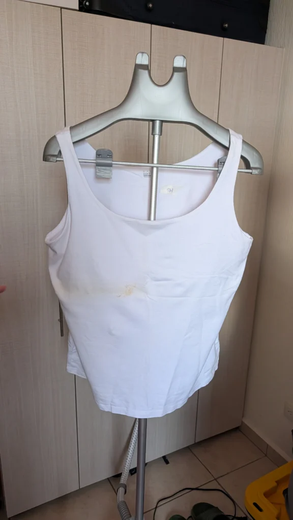 camisa sin mangas