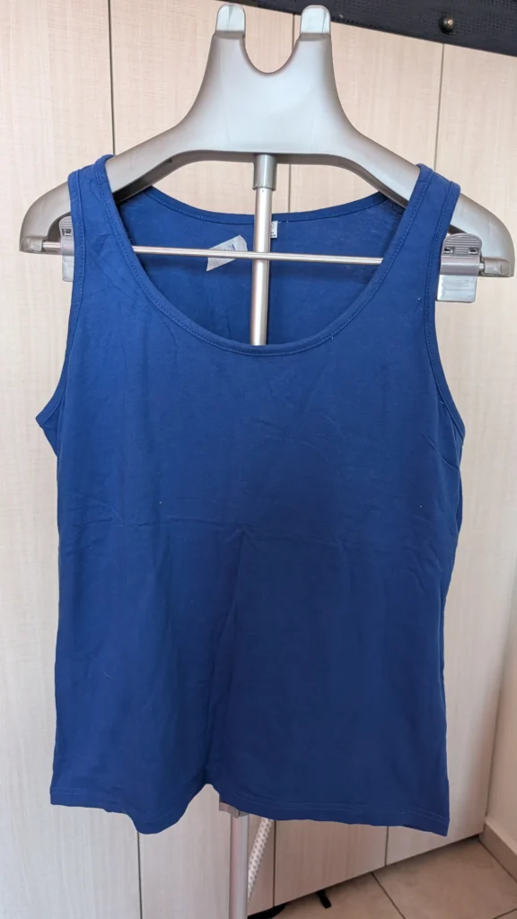 blusa sin mangas