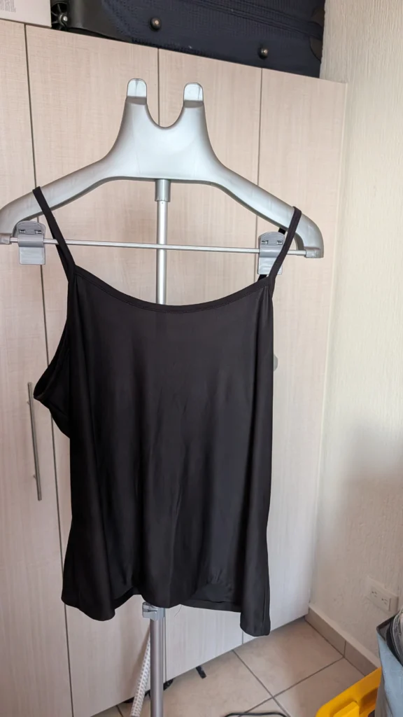 blusa sin mangas