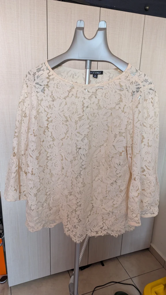 blusa con mangas