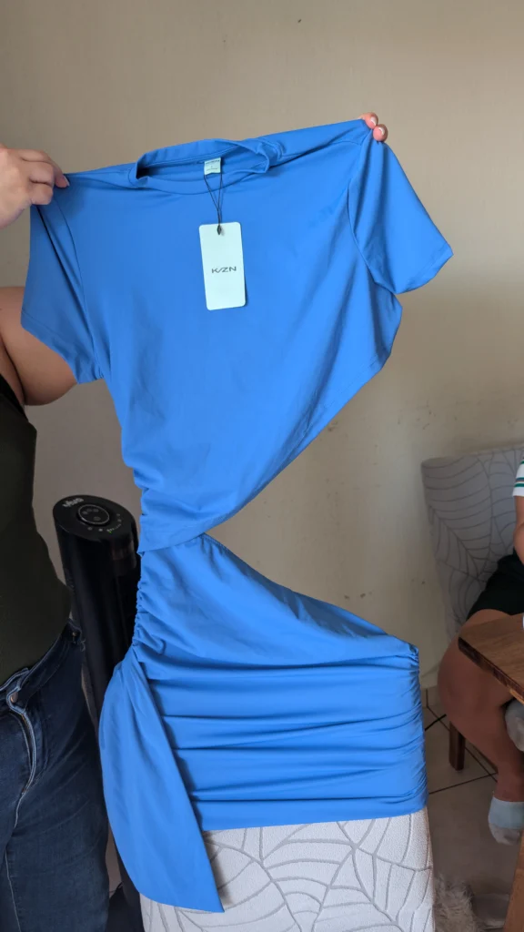 Vestido azul